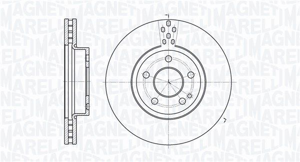 MAGNETI MARELLI Jarrulevy 361302040196